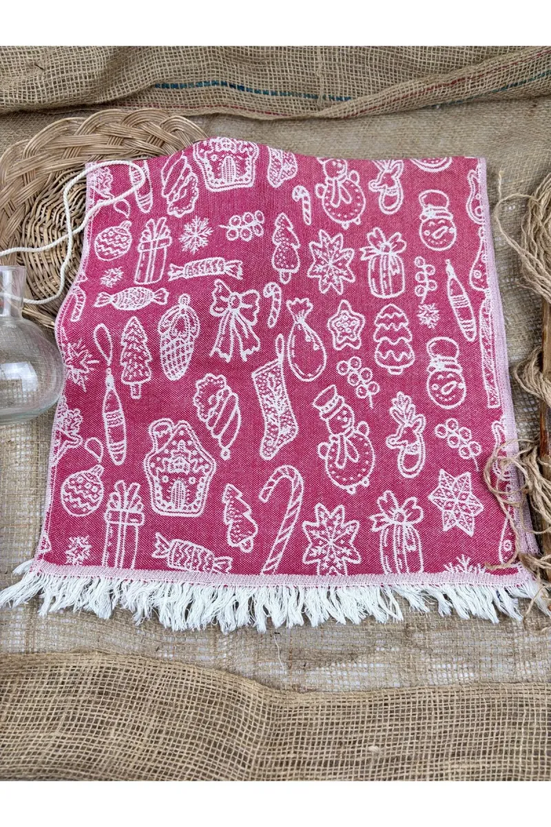 Buldan Concept Tea towel cook peşkir - Kırmızı 45*80 görsel 1