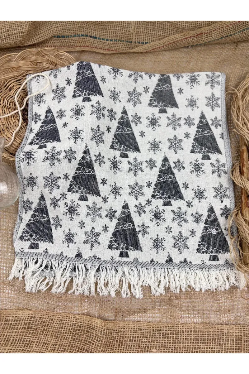 Buldan Concept Tea towel xmass peşkir - Siyah 45*80 görsel 2