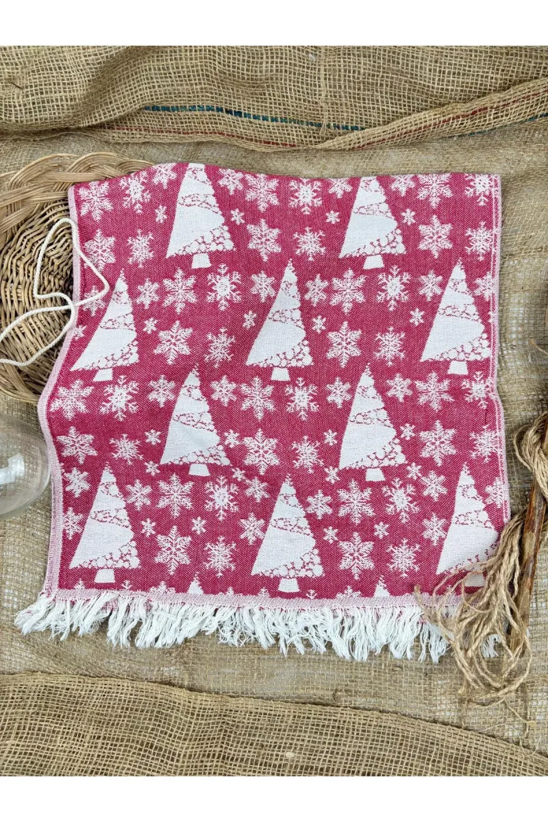 Buldan Concept Tea towel xmass peşkir - Kırmızı 45*80 görsel 1
