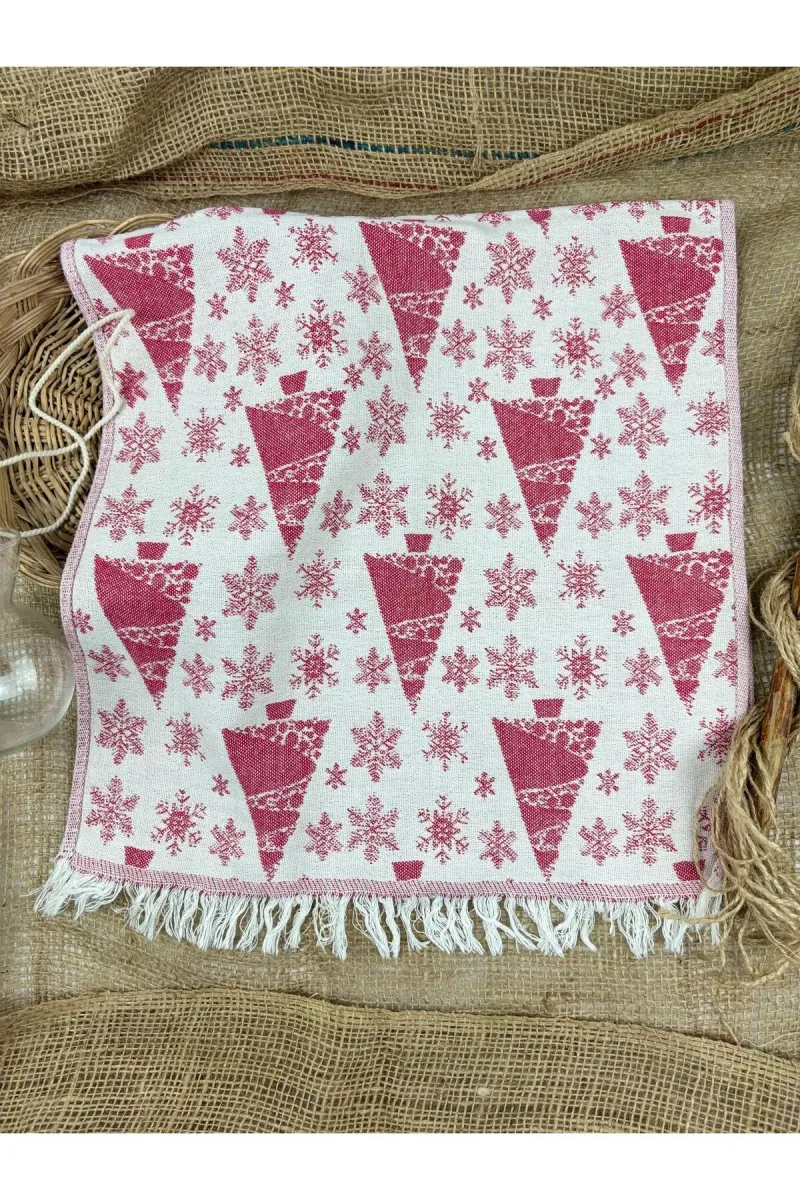 Buldan Concept Tea towel xmass peşkir - Kırmızı 45*80 görsel 2