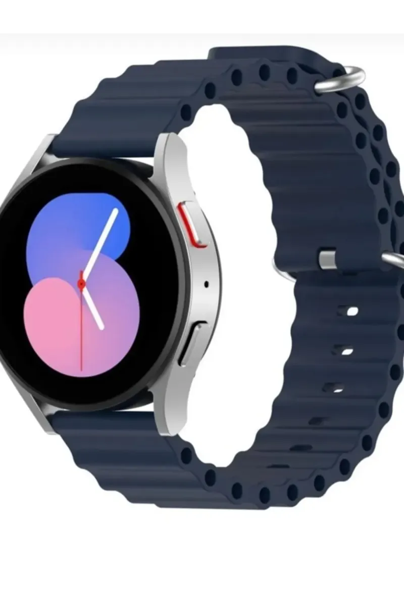 MarkaCase Oppo Realme Watch S Pro Için Ocean Loop Silikon Kordon (22MM) görsel 1