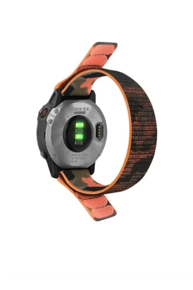 MarkaCase Garmin Fenix 3-3hr (26MM) Kumaş Kordon görsel 3