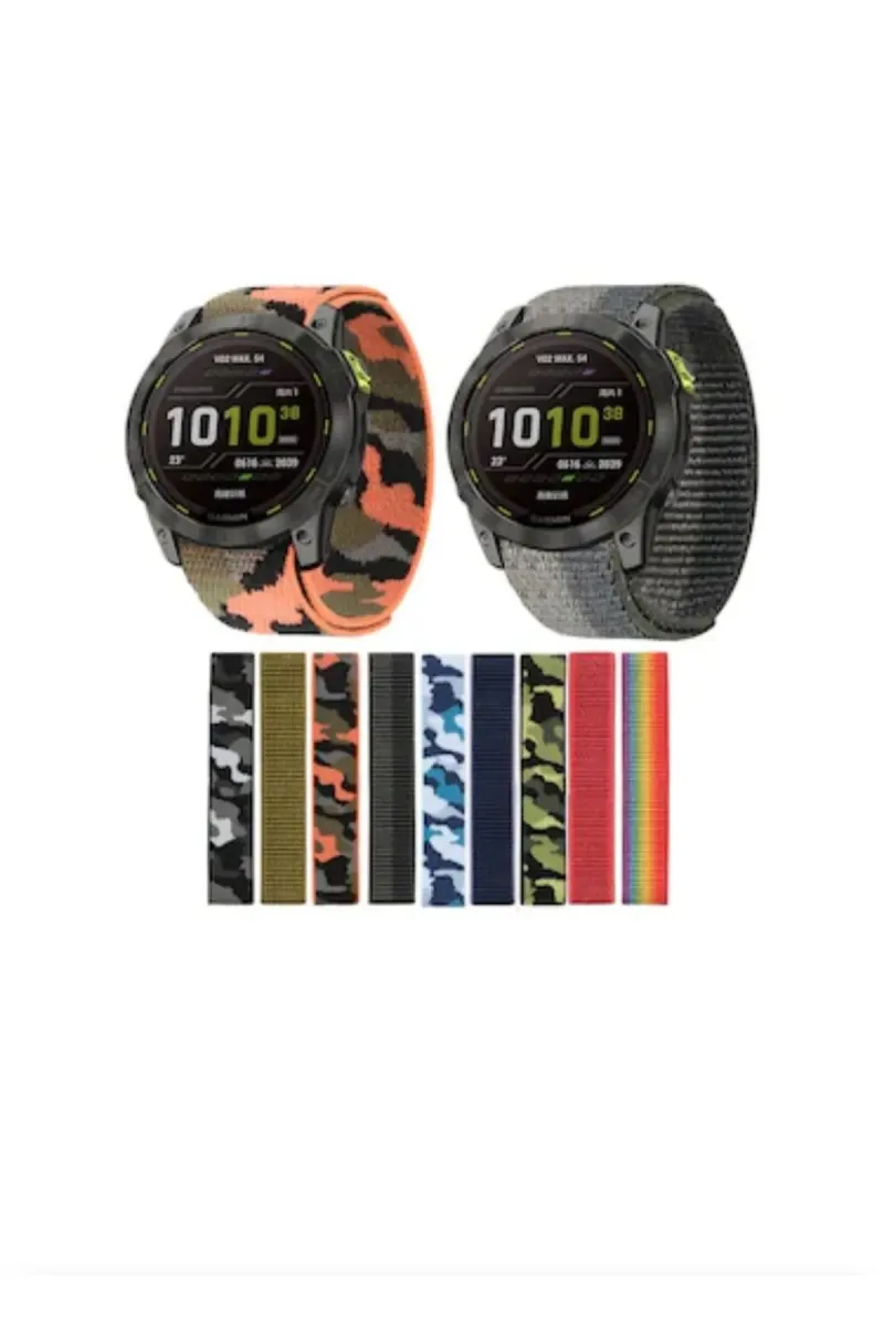 MarkaCase Garmin Fenix 3-3hr (26MM) Kumaş Kordon görsel 2