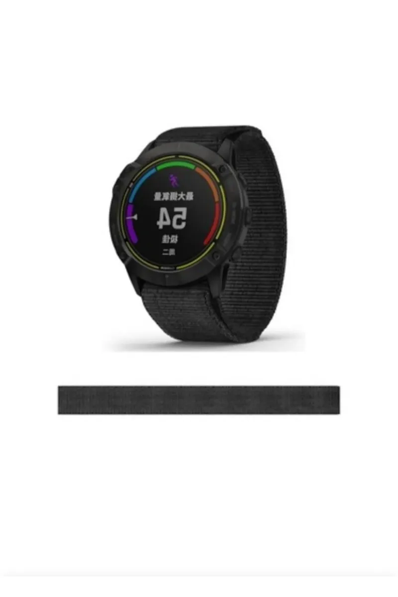 MarkaCase Garmin Fenix 3-3hr (26MM) Kumaş Kordon görsel 2