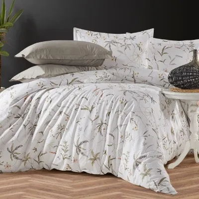 Elif Tedarik %100 Cotton Çift Kişilik Nevresim Takımı görsel 1