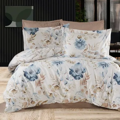 Elif Tedarik %100 Cotton Çift Kişilik Nevresim Takımı görsel 1