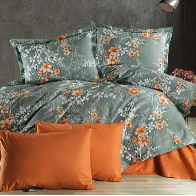 Elif Tedarik %100 Cotton Çift Kişilik Nevresim Takımı görsel 1