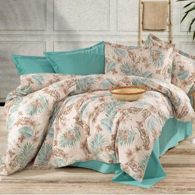 Elif Tedarik %100 Cotton Çift Kişilik Nevresim Takımı görsel 1