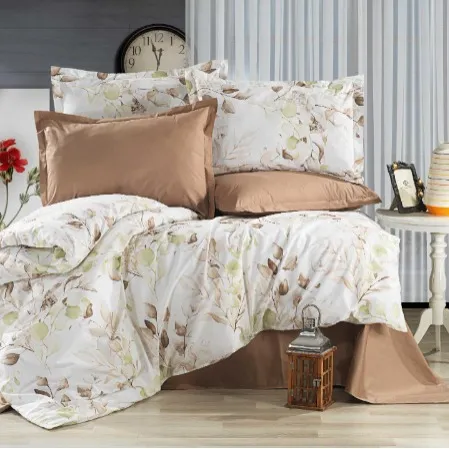 Elif Tedarik %100 Cotton Çift Kişilik Nevresim Takımı görsel 1
