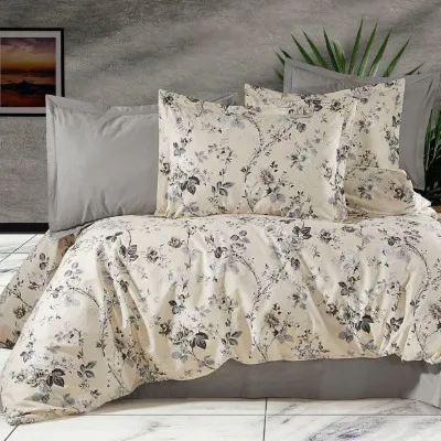 Elif Tedarik %100 Cotton Çift Kişilik Nevresim Takımı görsel 1