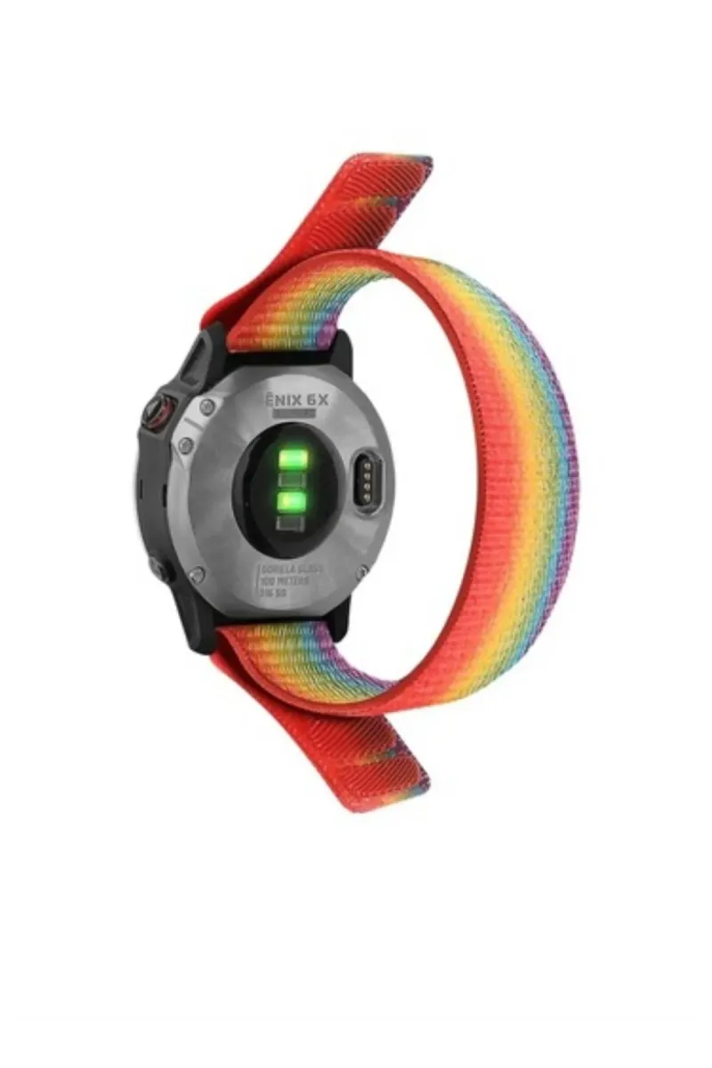 MarkaCase Garmin Fenix 7x-7x Pro-Plus Kumaş Kordon (26MM) görsel 2