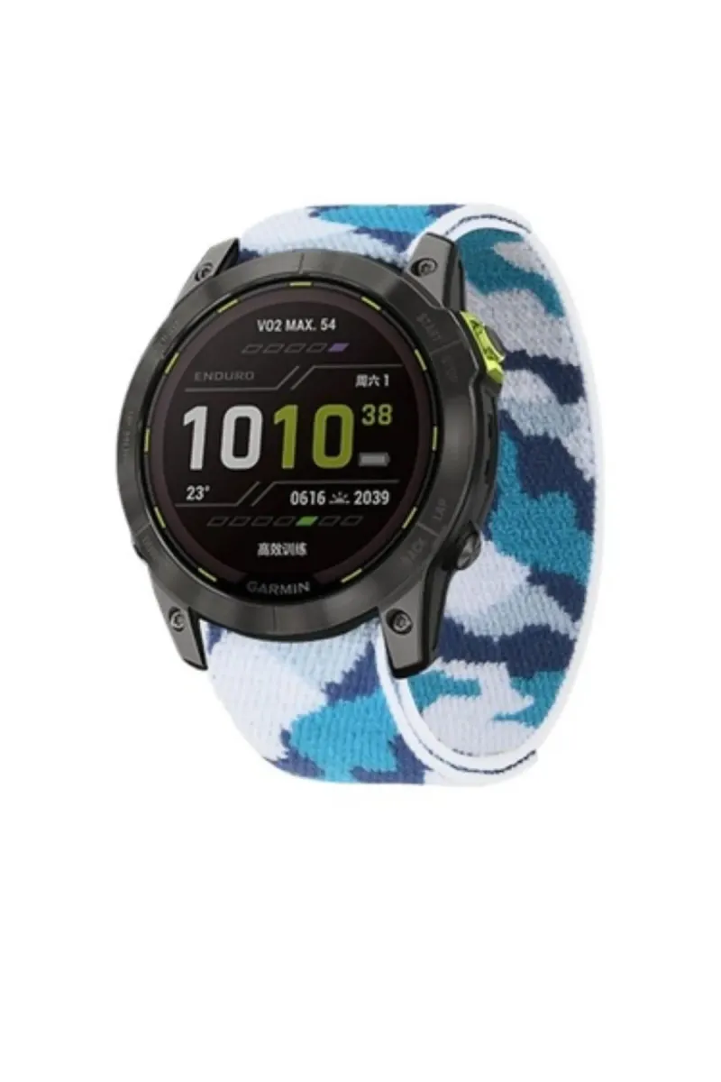 MarkaCase Garmin Fenix 6x-6x Pro-Plus Kumaş Kordon (26MM)