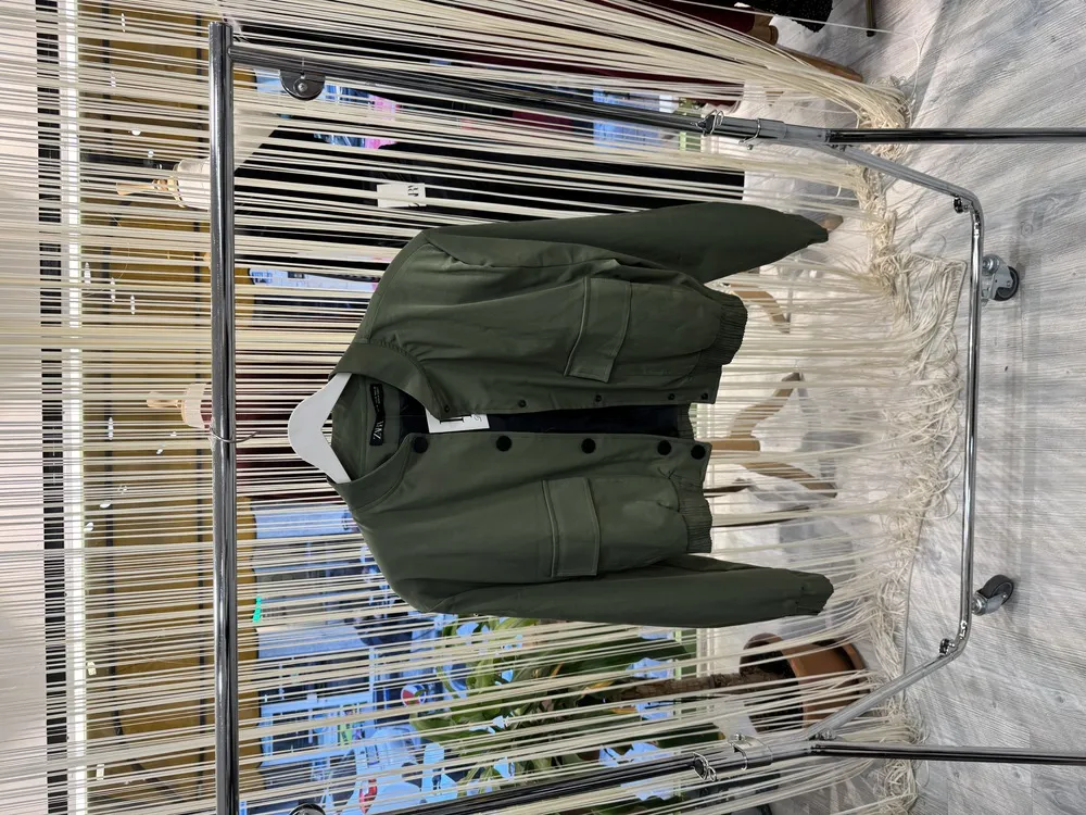 DİA DİSENO Haki Bomber Ceket görsel 1