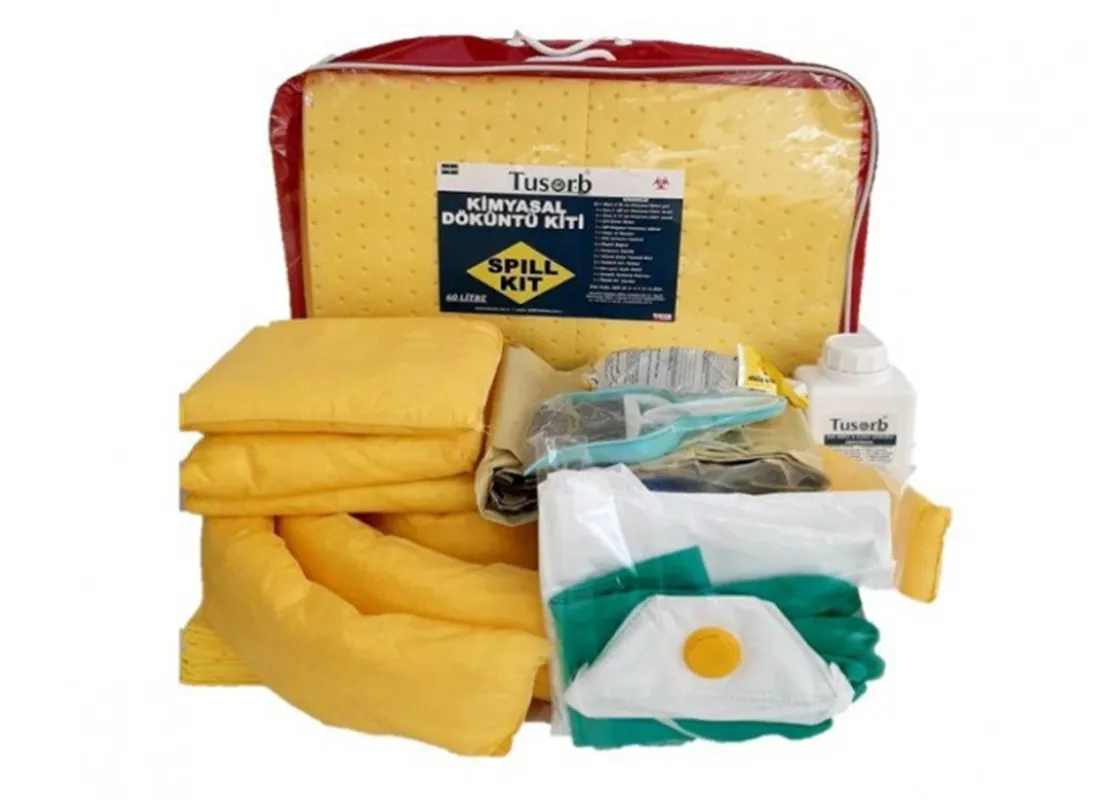 PAZAR10/ Kimyasal Döküntü Kiti 60 Litre görsel 1