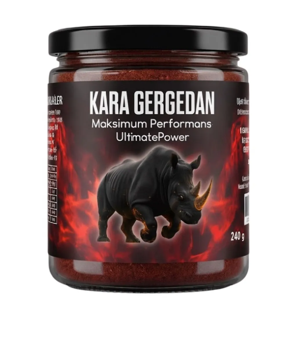 KARA GERGEDAN Performans Macun 240 gr görsel 1