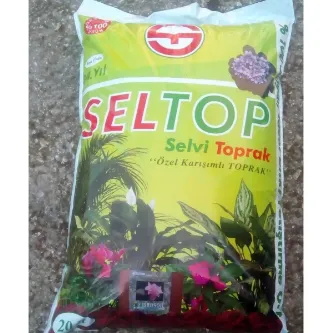 MY-NİL 20 Lt Özel Karışımlı Toprak, Çiçek Toprağı, Torf, Saksı Toprağı, Süs Bitkisi Toprağı görsel 1