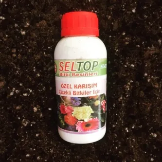 MY-NİL Seltop Çiçekli Bitkiler Besini. Seltop Gübre. Çiçek Gübresi. Bitki Besini. Çiçek Coşturan. 300 ml görsel 1