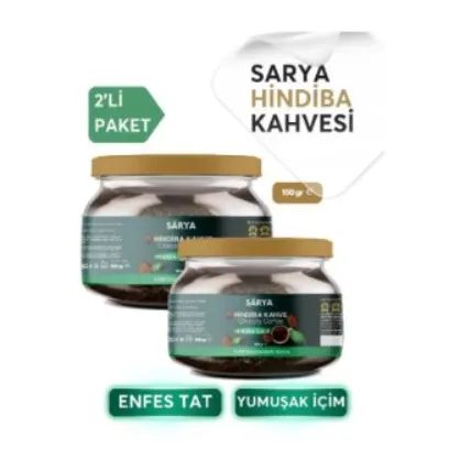SARYA COSMETİC 2 Adet Hindiba Kahve 2x 150 Gr 2 Adet Hindiba kahve görsel 1