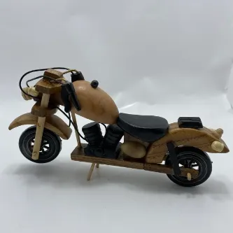 MYK HEDİYE VE SANAT ATÖLYESİ Ahşap Motosiklet & Motor görsel 1