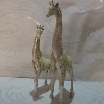 MYK HEDİYE VE SANAT ATÖLYESİ İkili Zürafa Konsept Ev Ve Ofis Hediyesi görsel 1