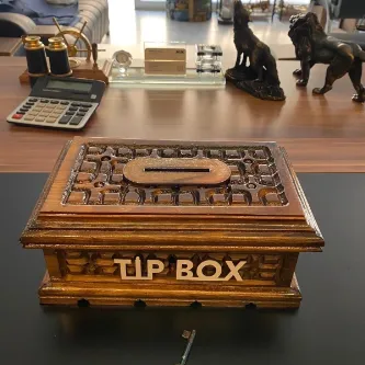 MYK HEDİYE VE SANAT ATÖLYESİ Tip Box Bahşiş Kutusu görsel 1