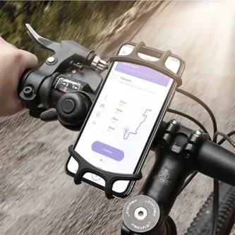 MYK HEDİYE VE SANAT ATÖLYESİ Floveme Universal Bisiklet Motosiklet Için Silikon Telefon Tutucu görsel 1