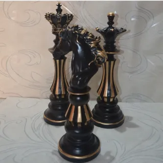 MYK HEDİYE VE SANAT ATÖLYESİ Satranç Üçlü Takım görsel 1