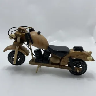 MYK HEDİYE VE SANAT ATÖLYESİ    Ahşap Motosiklet & Motor görsel 1
