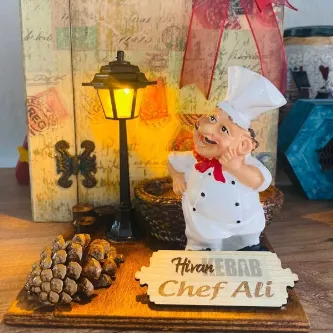 MYK HEDİYE VE SANAT ATÖLYESİ  Aşcı Chef Hediyesi Kafe Restoran Hediyeleri görsel 1