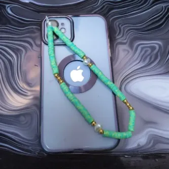 BALERA | Renkli Boncuklu Telefon Askısı görsel 1