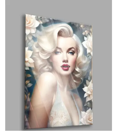 BALERA Marilyn Monroe cam tablo görsel 1