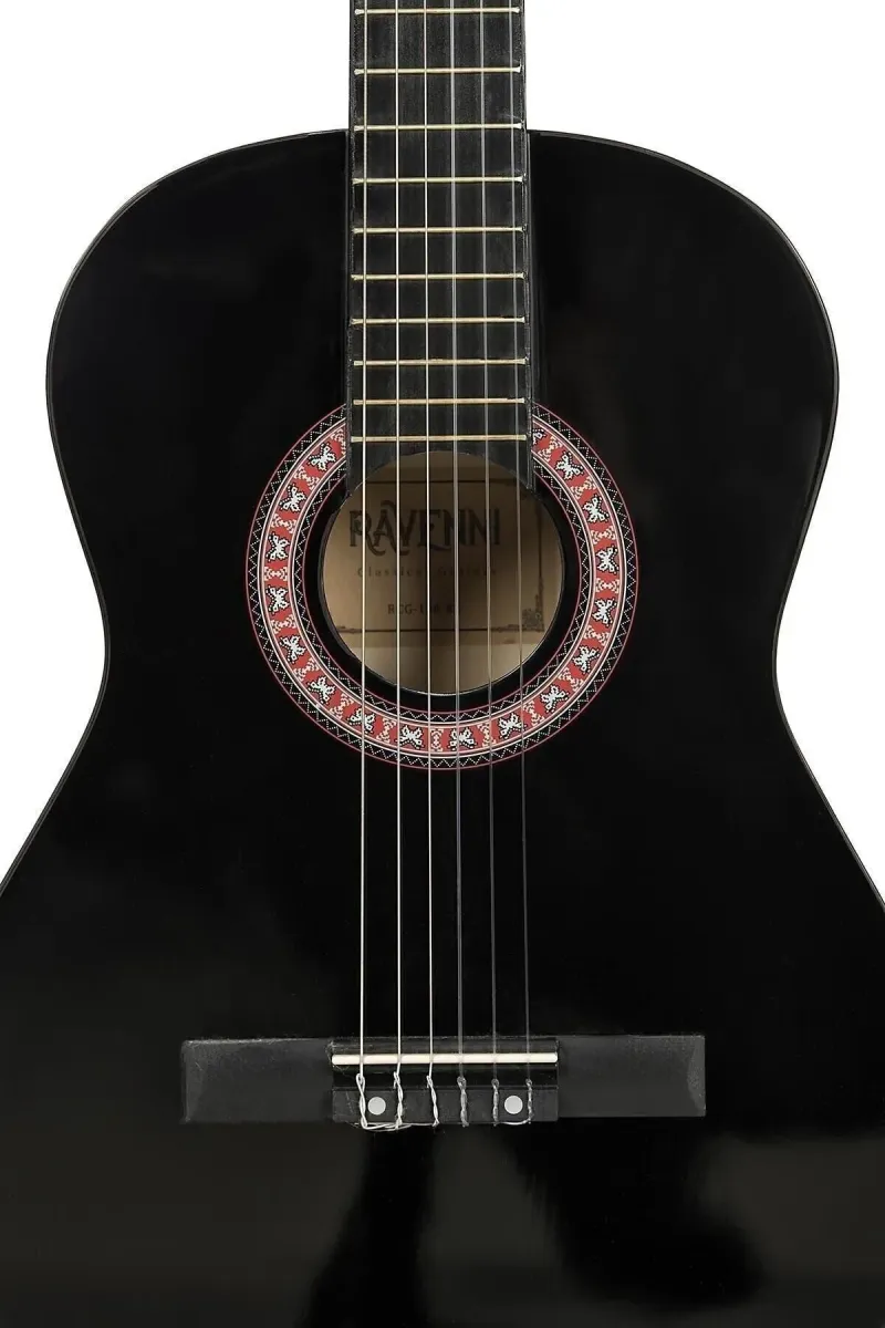 Nano Müzik Klasik Gitar Seti 4/4 Tam Boy Klasik Gitar - Kılıf - Pena - Metot Kitabı Set 7 görsel 2