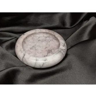 Pergamon 3 Cm Kalınlık Gerçek Mermer Küllük Kül Tablası Retro Tasarım görsel 1