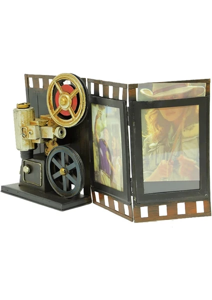 Exporanto Dekoratif Metal Çerçeve Sinema Temalı görsel 3