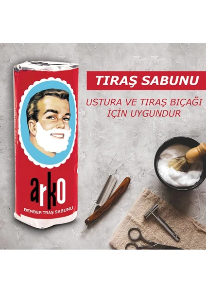 Exporanto Arko 12'li Tıraş Sabunu 12X75 gr görsel 3