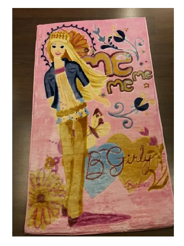 Lisanslı Barbie Soft Halı-158 görsel 3