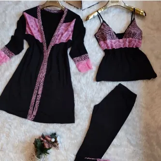 Butik Ayvitrin Kadın Gecelik Takımı görsel 1