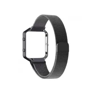 Markacase Fitbit Blaze Uyumlu Metal Mıknatıslı Milanese görsel 1