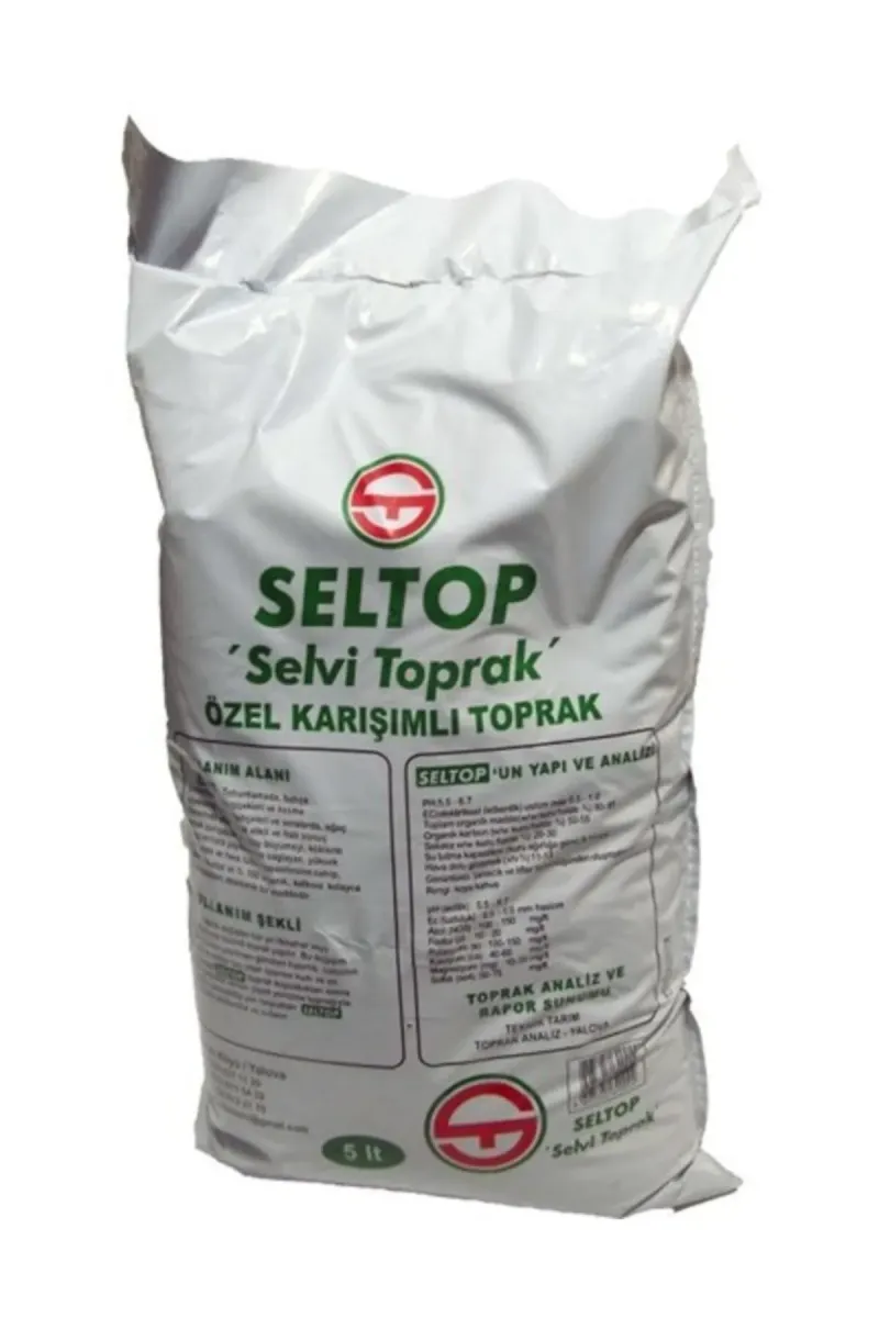 MY-NİL Çiçek Toprağı 5 Lt Çiçek Bitki Toprak 5 Lt Kaliteli Toprak Birinci Kalite görsel 2