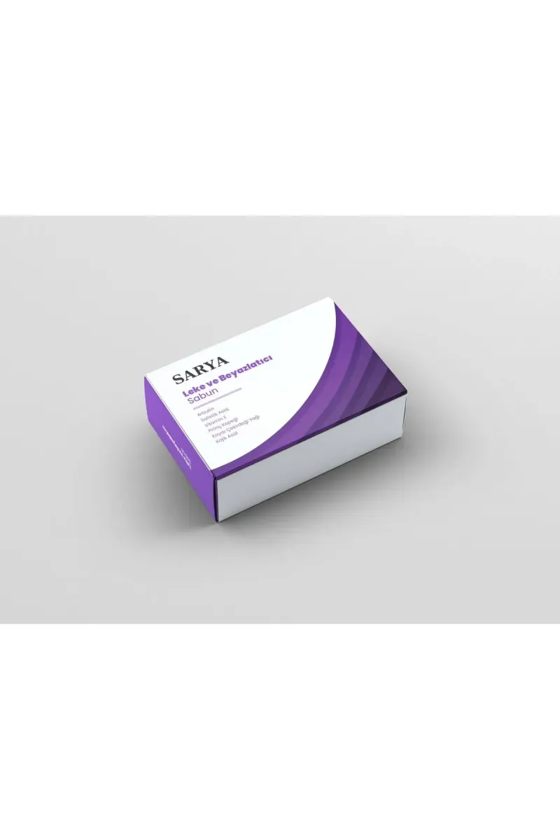 SARYA COSMETİC Leke ve Beyazlatıcı Sabun 100 Gr (Arbutin, Salisilik asit, Kojik asit, Vitamin E) görsel 6