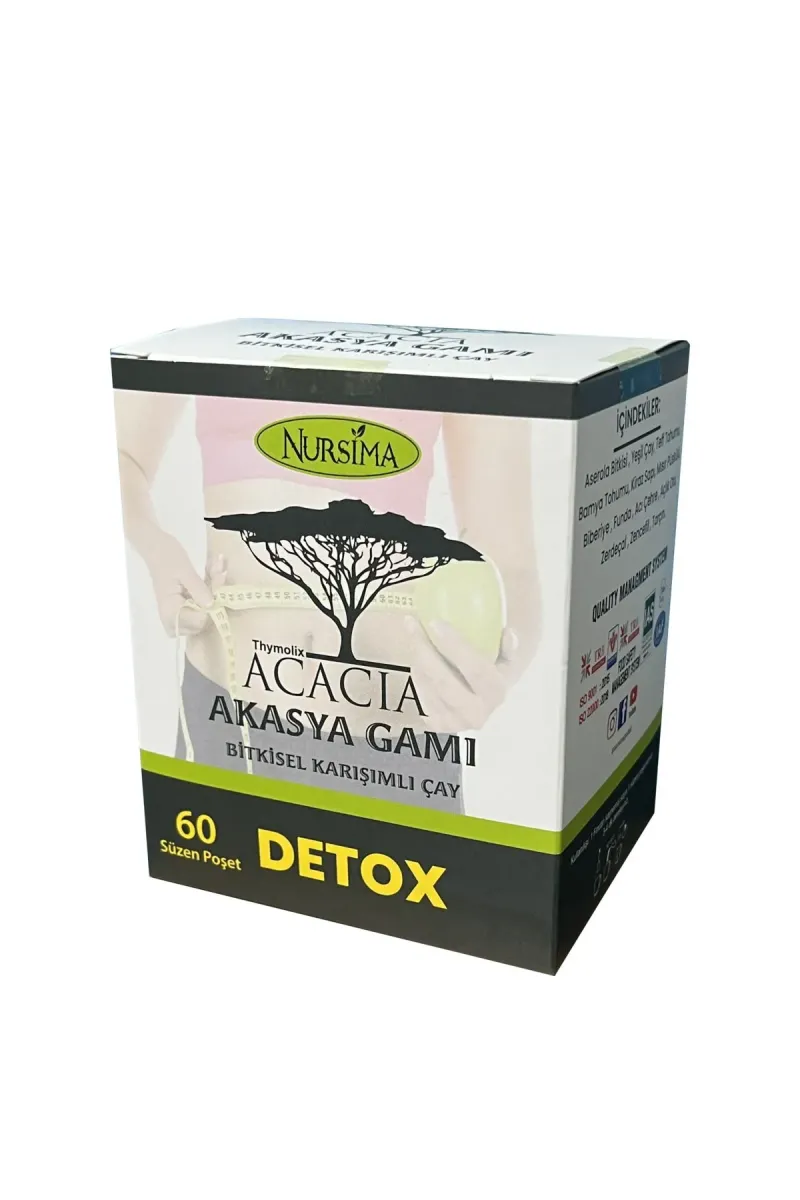 SARYA COSMETİC Acacia Akasya Gamı Detox Çayı 60 Süzen Poşetli görsel 2