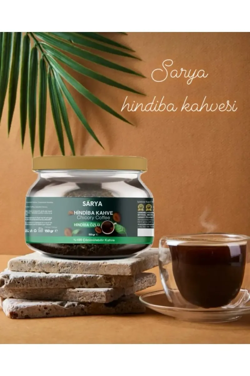 SARYA COSMETİC Hindiba Kahvesi Kilo Vermeye Ödem Atmaya Yardımcı Zayıflama Detox Diyet - (1 AYLIK) Net 150gr görsel 4