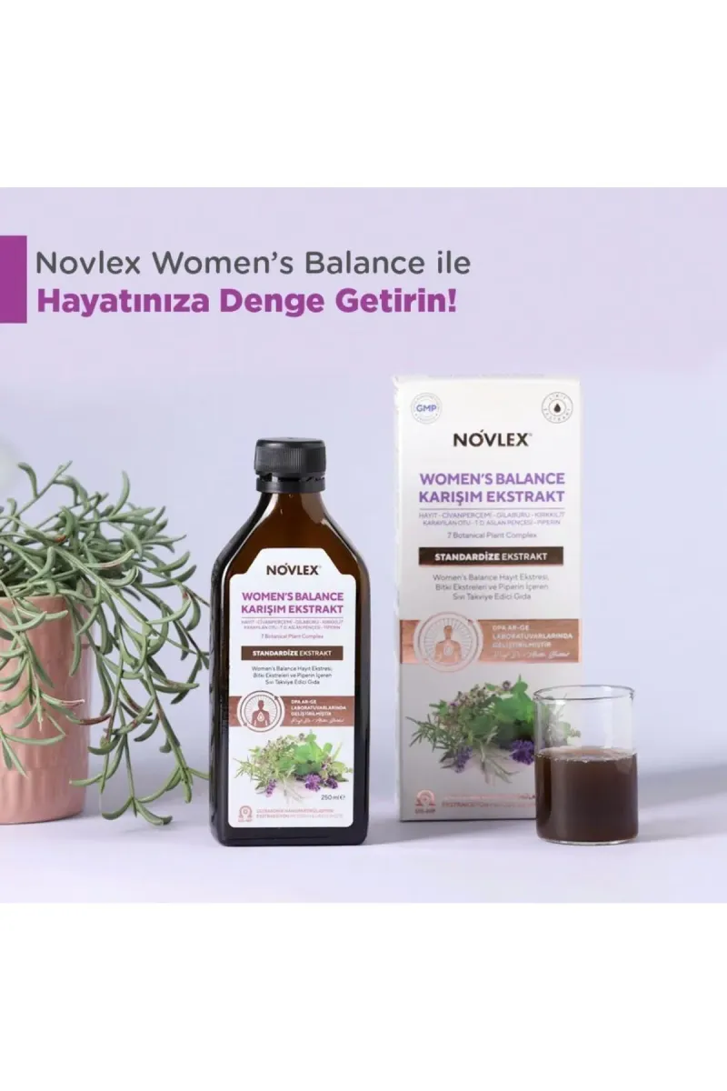 SARYA COSMETİC Women’s Balance Hayıt, Civanperçemi, Gilaburu, At Kuyruğu (kırkkilit) Ekstraktı 250 Ml görsel 3