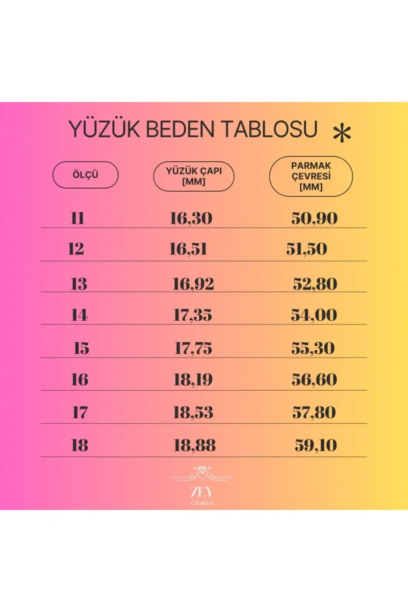 ZEY GÜMÜŞ Işikli Kutuda Pirlanta Işiltili Kadin Gümüş Baget Yüzük görsel 3