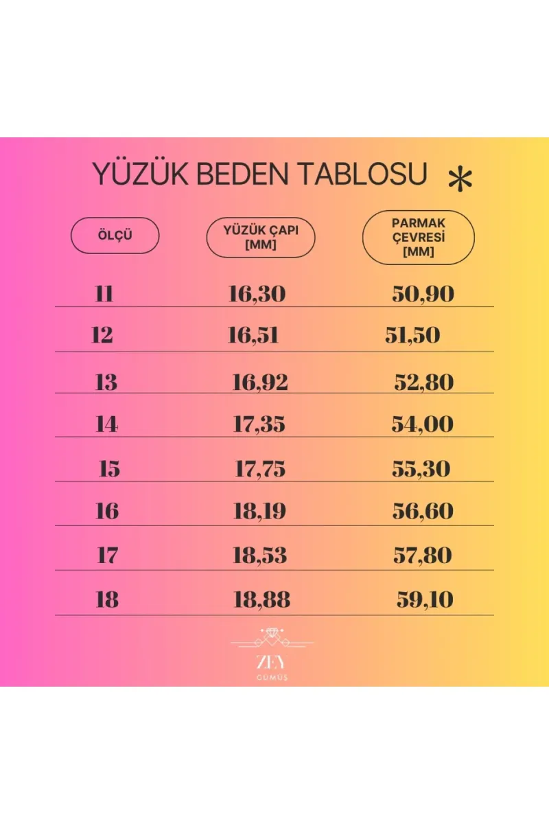 ZEY GÜMÜŞ 3 KARAT KADIN KARE TEKTAŞ YÜZÜK görsel 3