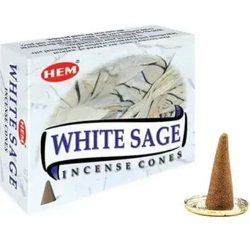Exporanto White Sage Cones