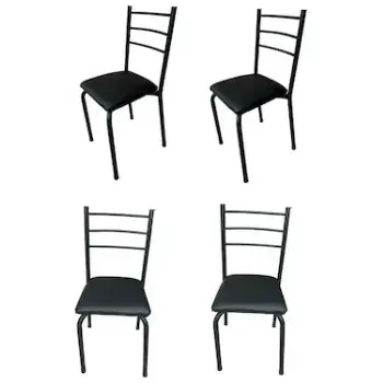 Sivas Gözde Mobilya Asos Metal 4 Lü Kahve Çayocağı Kıraathane Sandalyesi 001