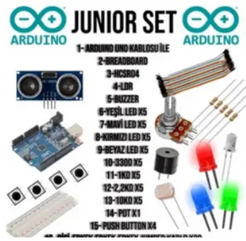 Robotikdevre ARDUINO JUNIOR SET