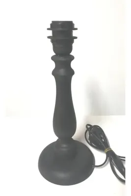 Tekay Aydınlatma Ahşap metal halat Abajur ayağı