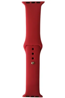 Markacase Apple Watch Series Uyumlu 4 5 Için 44 Mm Large Beden(m/l Sıze) Silikon Kordon Bordo